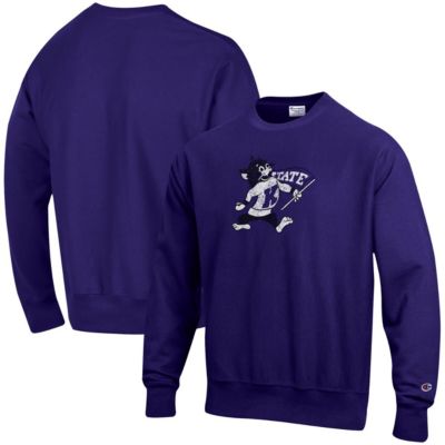 NCAA Kansas State Wildcats Vault Logo Reverse Weave Pullover Sweatshirt