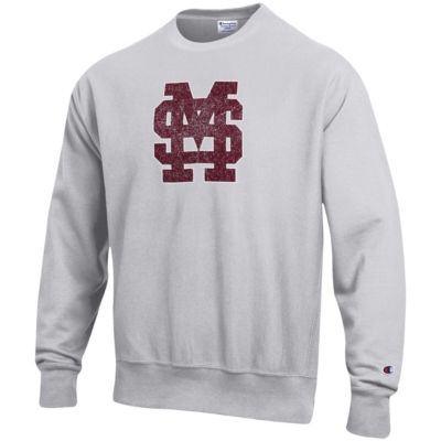 NCAA ed Mississippi State Bulldogs Vault Logo Reverse Weave Pullover Sweatshirt