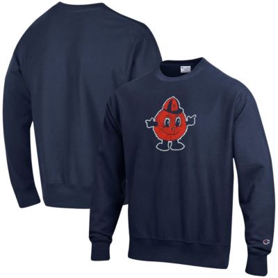 Syracuse Orange NCAA Syracuse Vault Logo Reverse Weave Pullover Sweatshirt