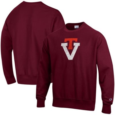 NCAA Virginia Tech Hokies Vault Logo Reverse Weave Pullover Sweatshirt