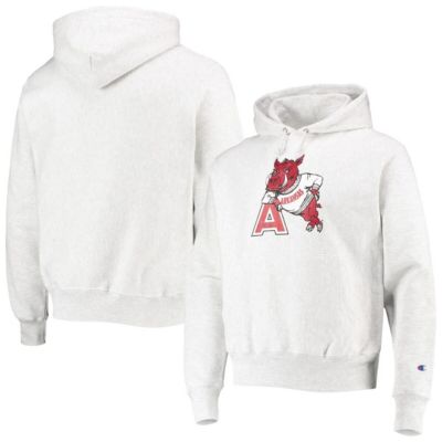 NCAA ed Arkansas Razorbacks Team Vault Logo Reverse Weave Pullover Hoodie