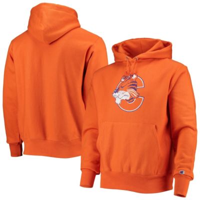 NCAA Clemson Tigers Vault Logo Reverse Weave Pullover Hoodie