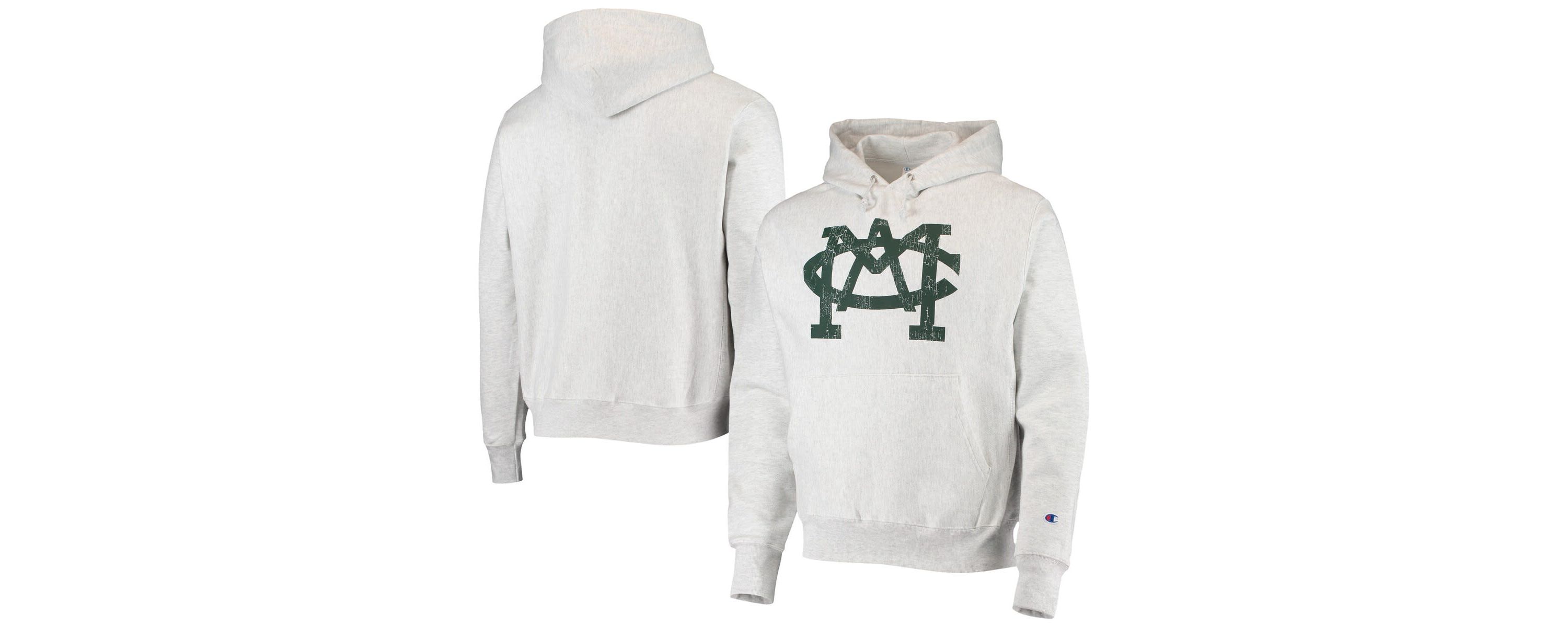 NCAA ed Michigan State Spartans Team Vault Logo Reverse Weave Pullover Hoodie