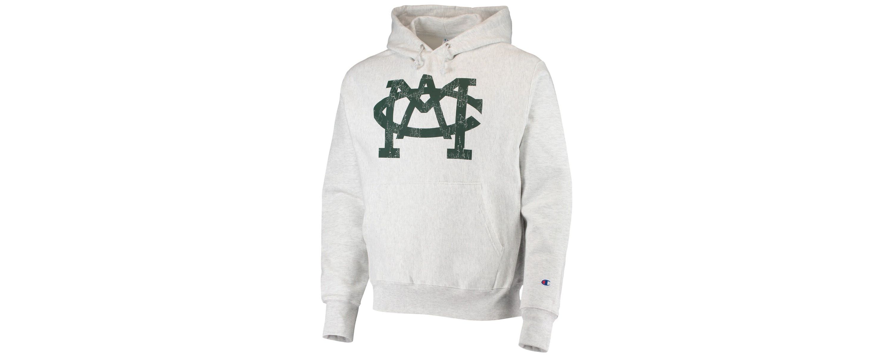 NCAA ed Michigan State Spartans Team Vault Logo Reverse Weave Pullover Hoodie