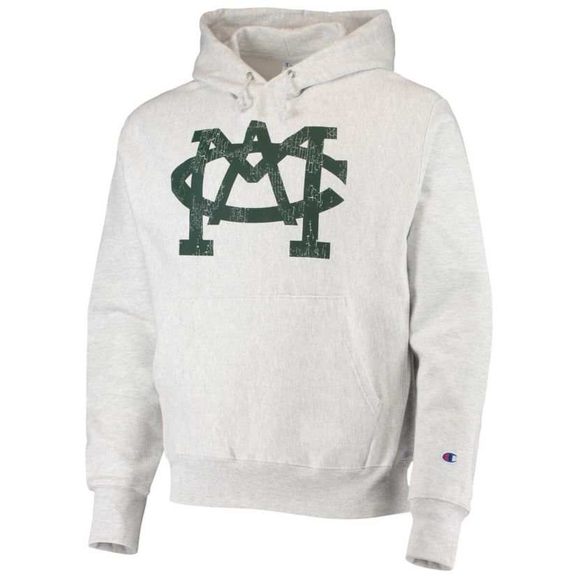 NCAA ed Michigan State Spartans Team Vault Logo Reverse Weave Pullover Hoodie