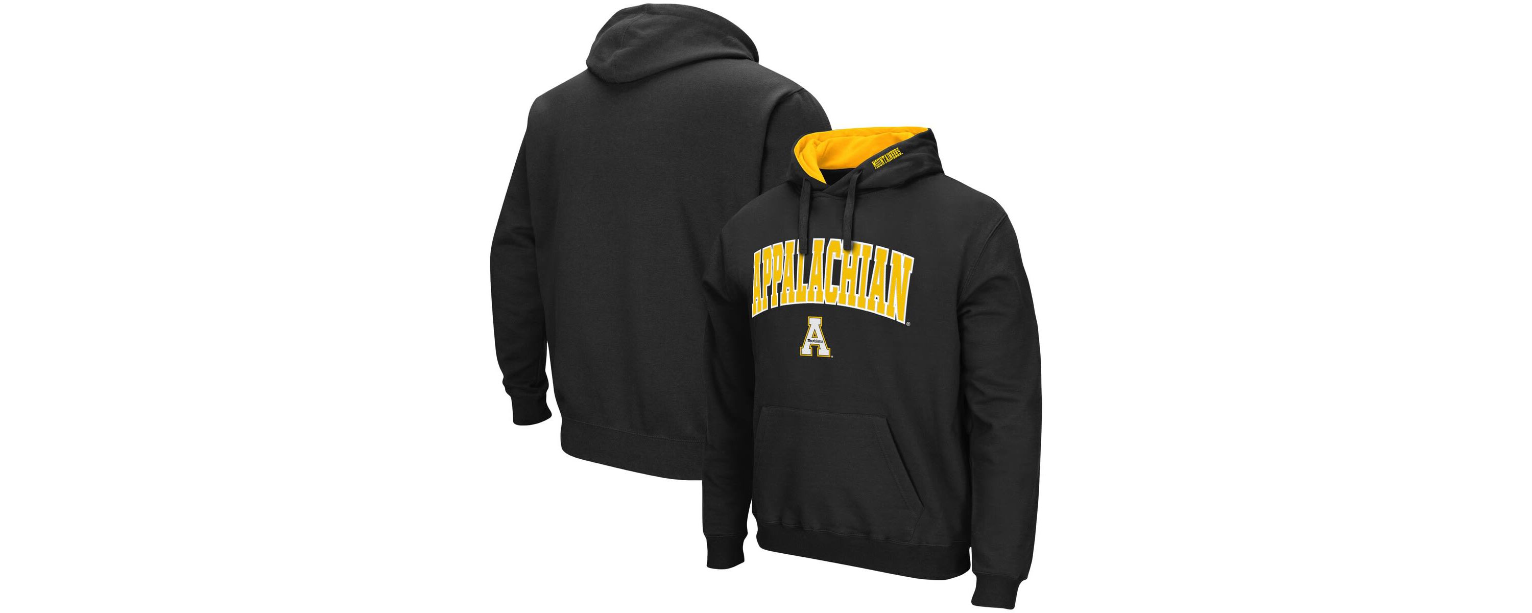 NCAA Appalachian State Mountaineers Arch and Logo Pullover Hoodie