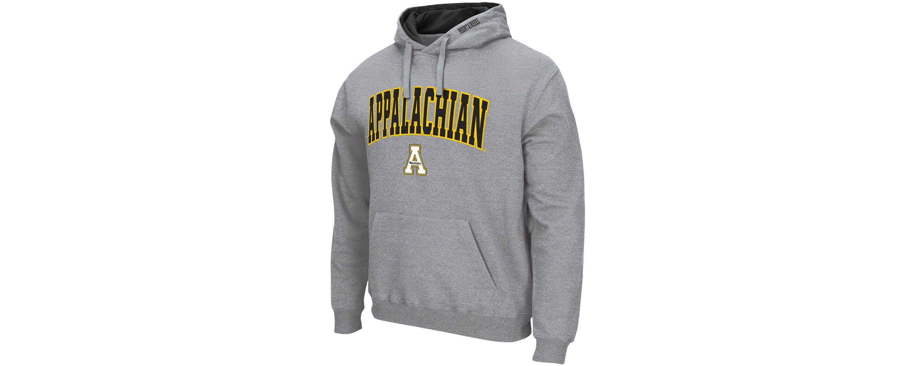 NCAA ed Appalachian State Mountaineers Arch and Logo Pullover Hoodie