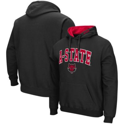 Arkansas State Red Wolves NCAA Arch and Logo Pullover Hoodie