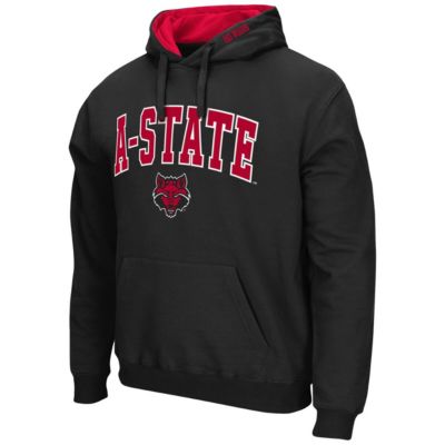 Arkansas State Red Wolves NCAA Arch and Logo Pullover Hoodie