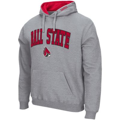 NCAA ed Ball State Cardinals Arch & Logo 3.0 Pullover Hoodie