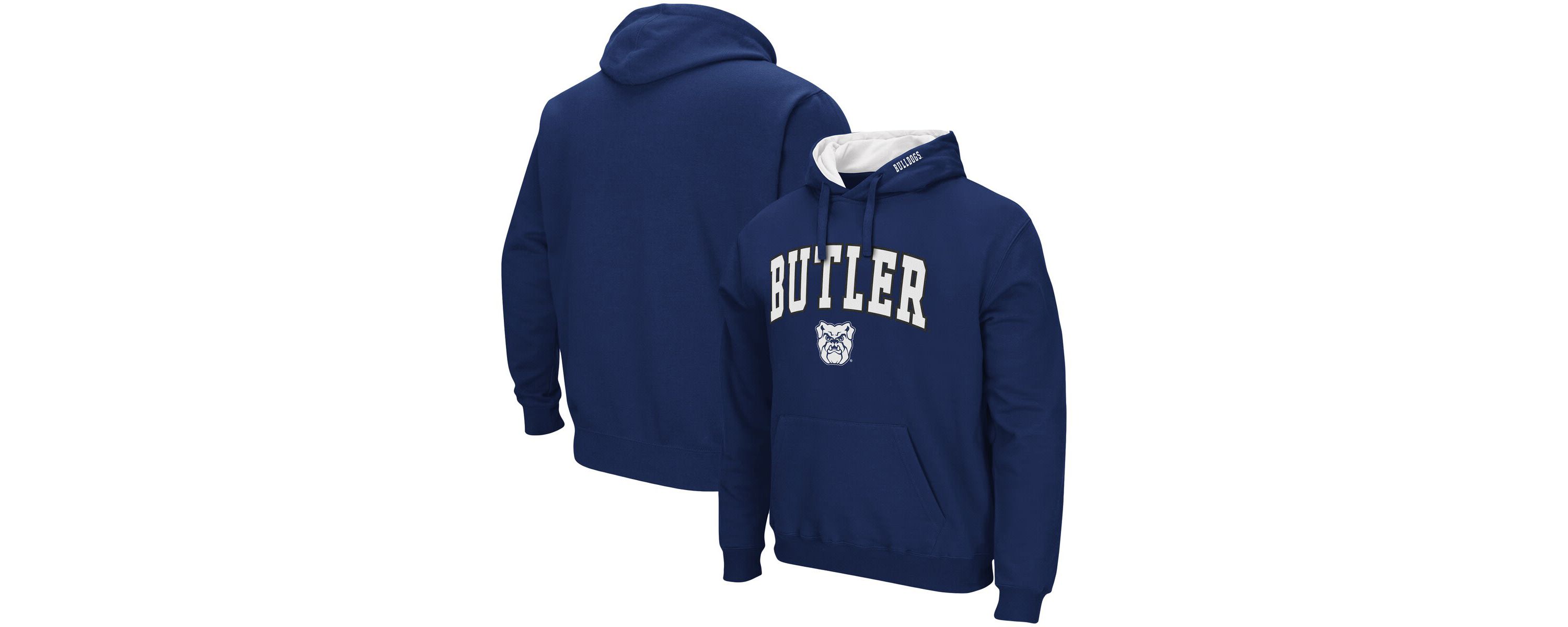 Butler University Bulldogs NCAA Butler Bulldogs Arch and Logo Pullover Hoodie