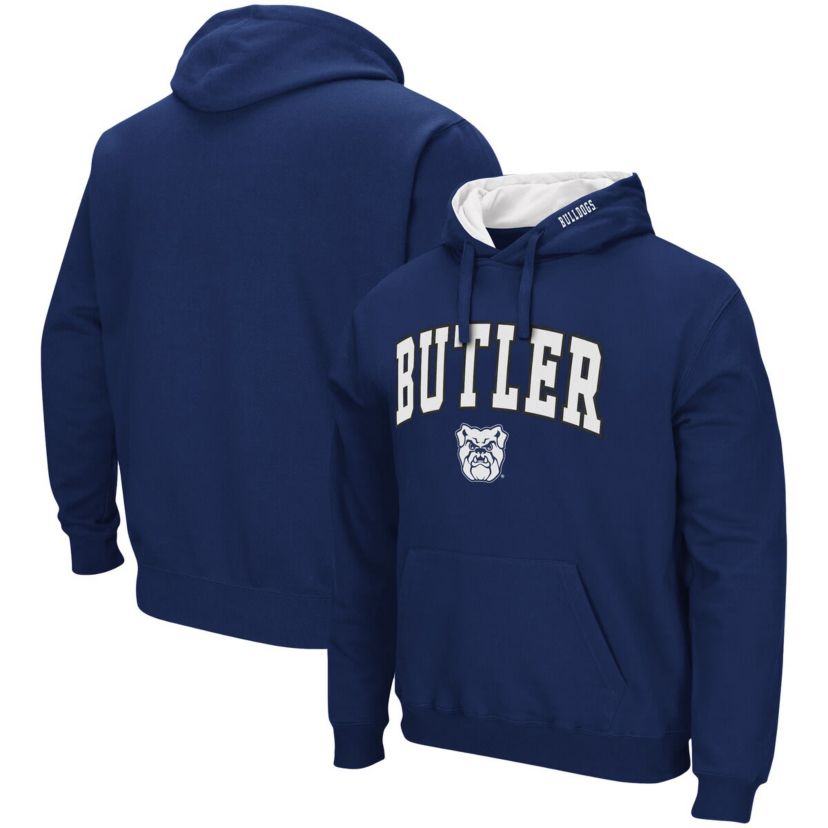 Butler University Bulldogs NCAA Butler Bulldogs Arch and Logo Pullover Hoodie