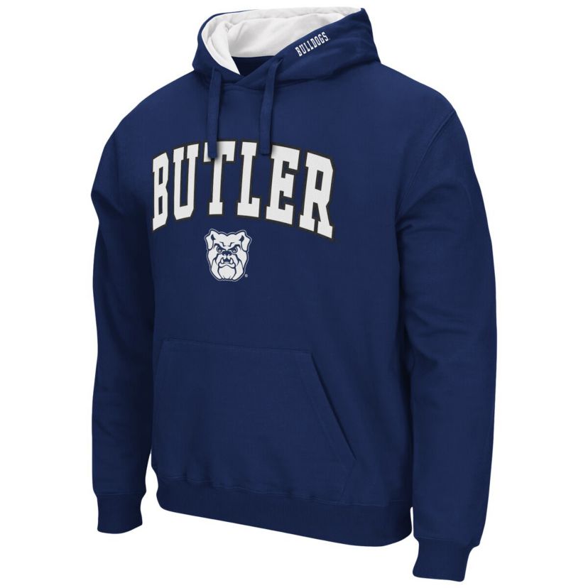 Butler University Bulldogs NCAA Butler Bulldogs Arch and Logo Pullover Hoodie