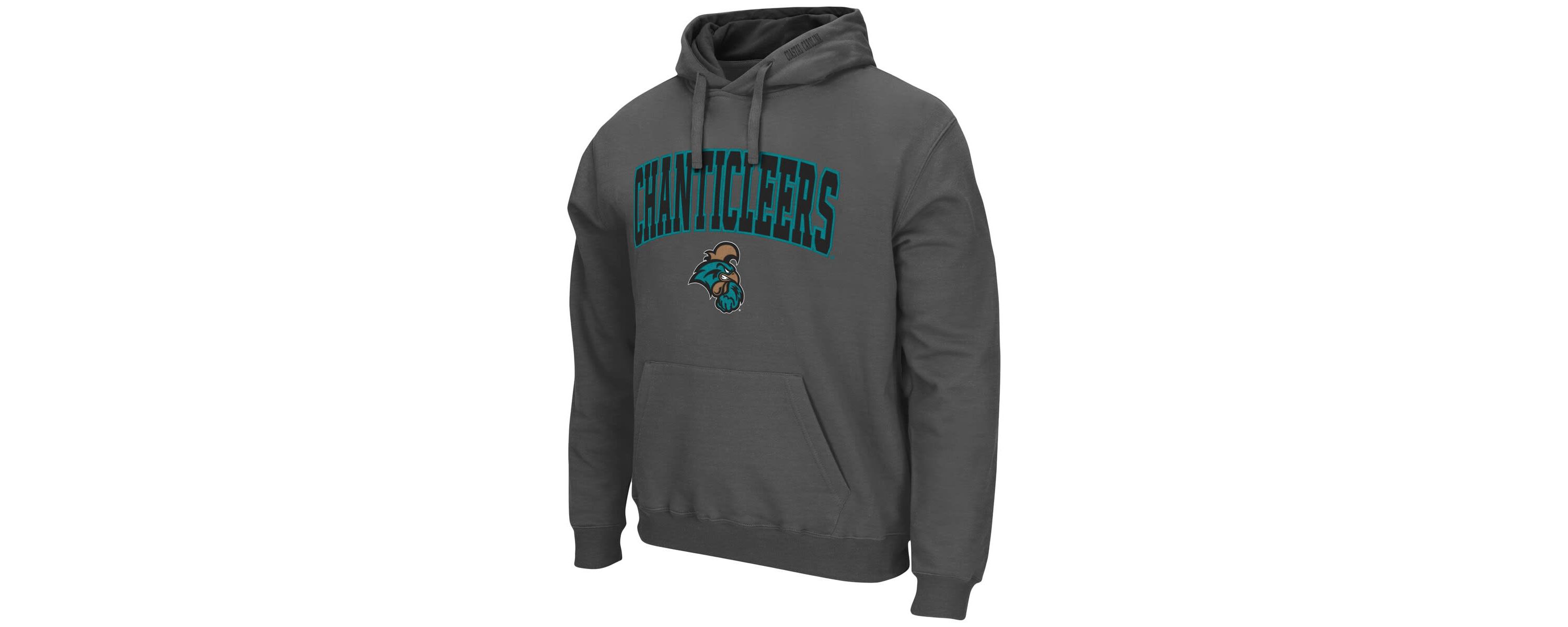 NCAA Coastal Carolina Chanticleers Arch and Logo Pullover Hoodie