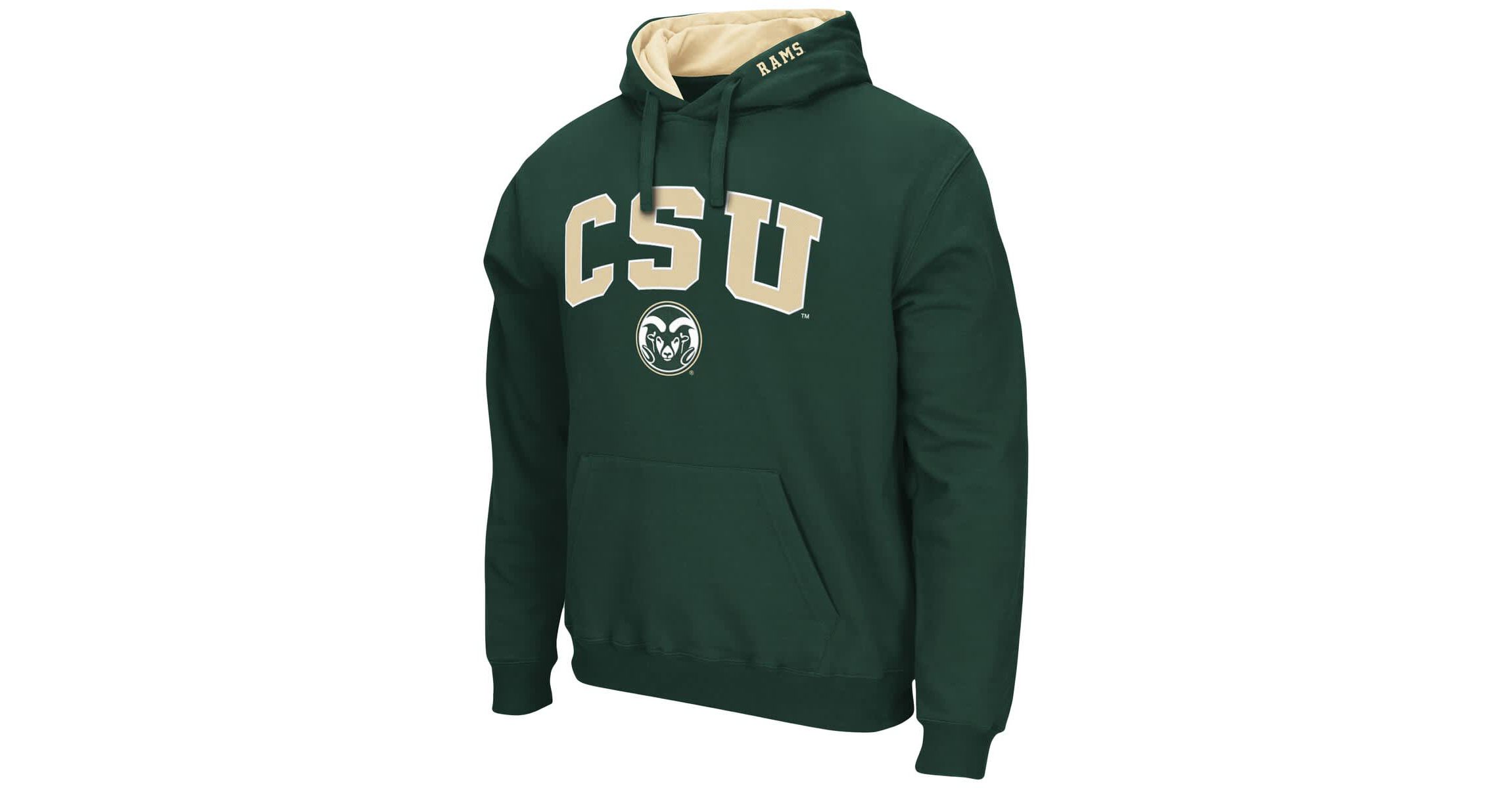 NCAA Colorado State Rams Arch and Logo Pullover Hoodie