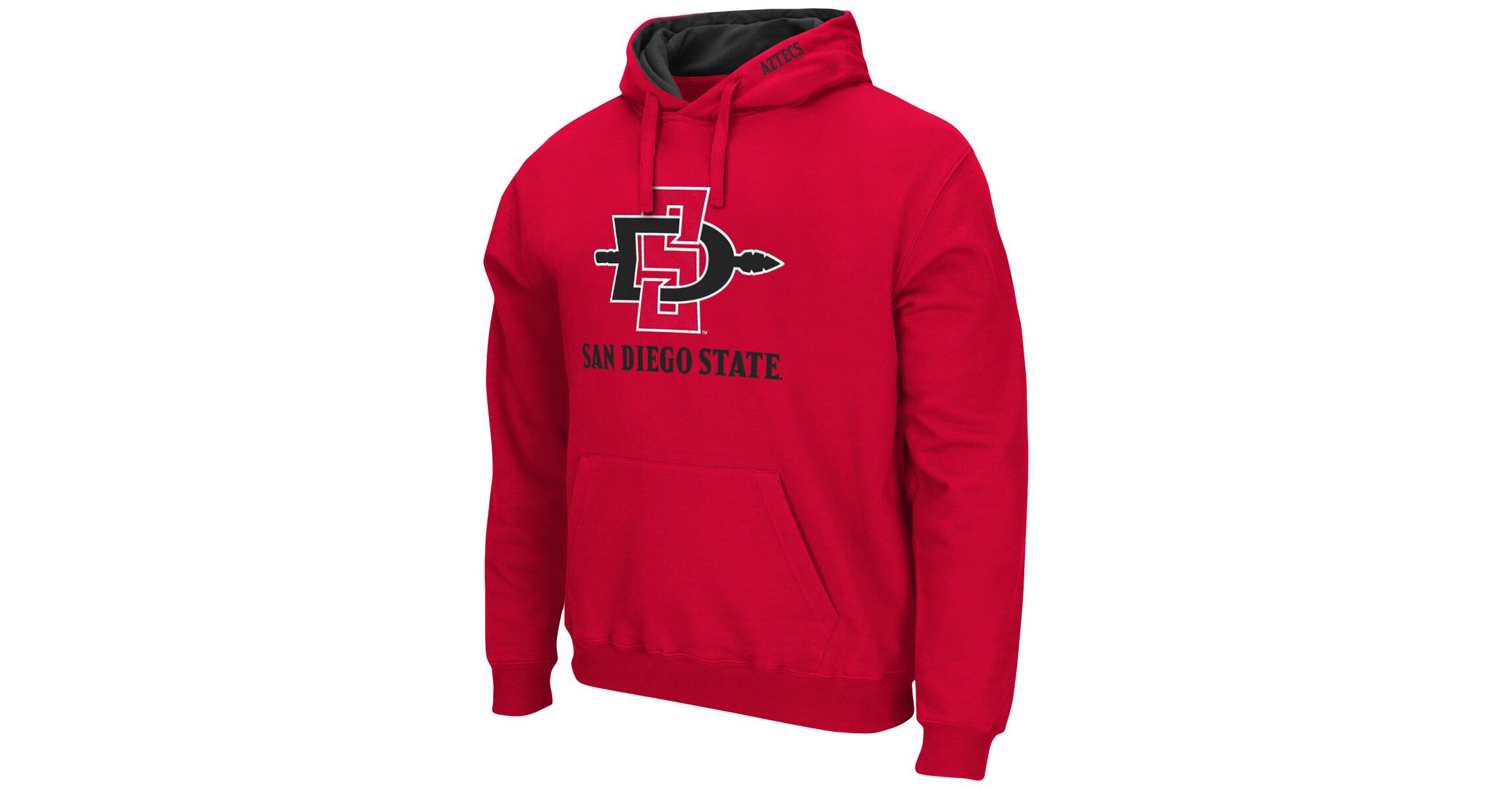 NCAA San Diego State Aztecs Arch and Logo Pullover Hoodie