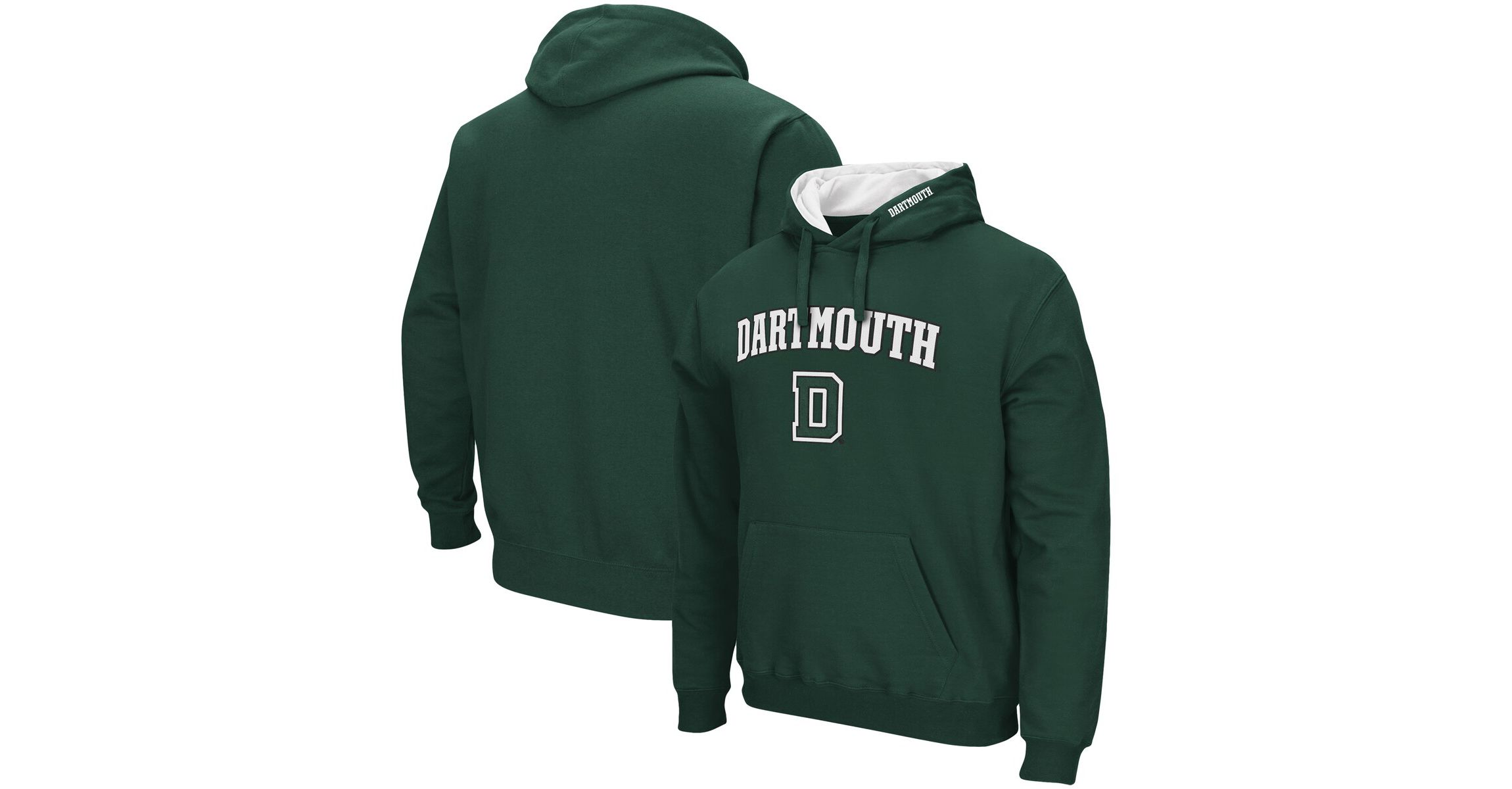Dartmouth Big Green NCAA Dartmouth Big Arch and Logo Pullover Hoodie