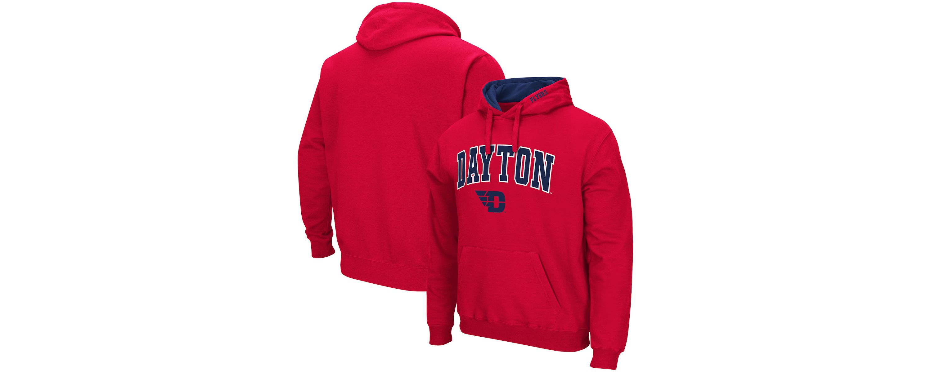 NCAA Dayton Flyers Arch and Logo Pullover Hoodie