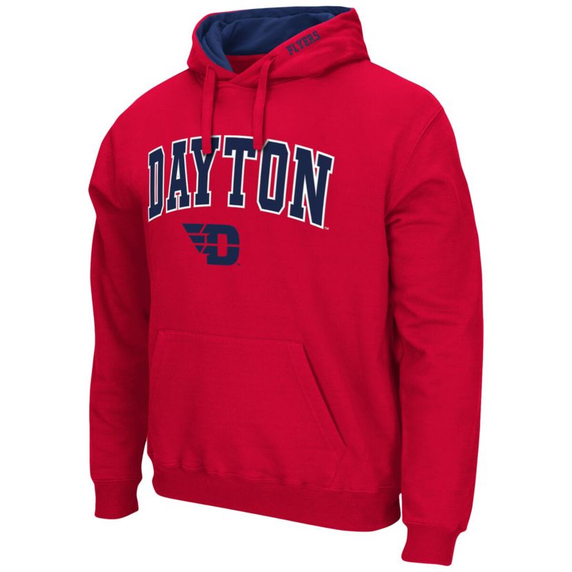NCAA Dayton Flyers Arch and Logo Pullover Hoodie