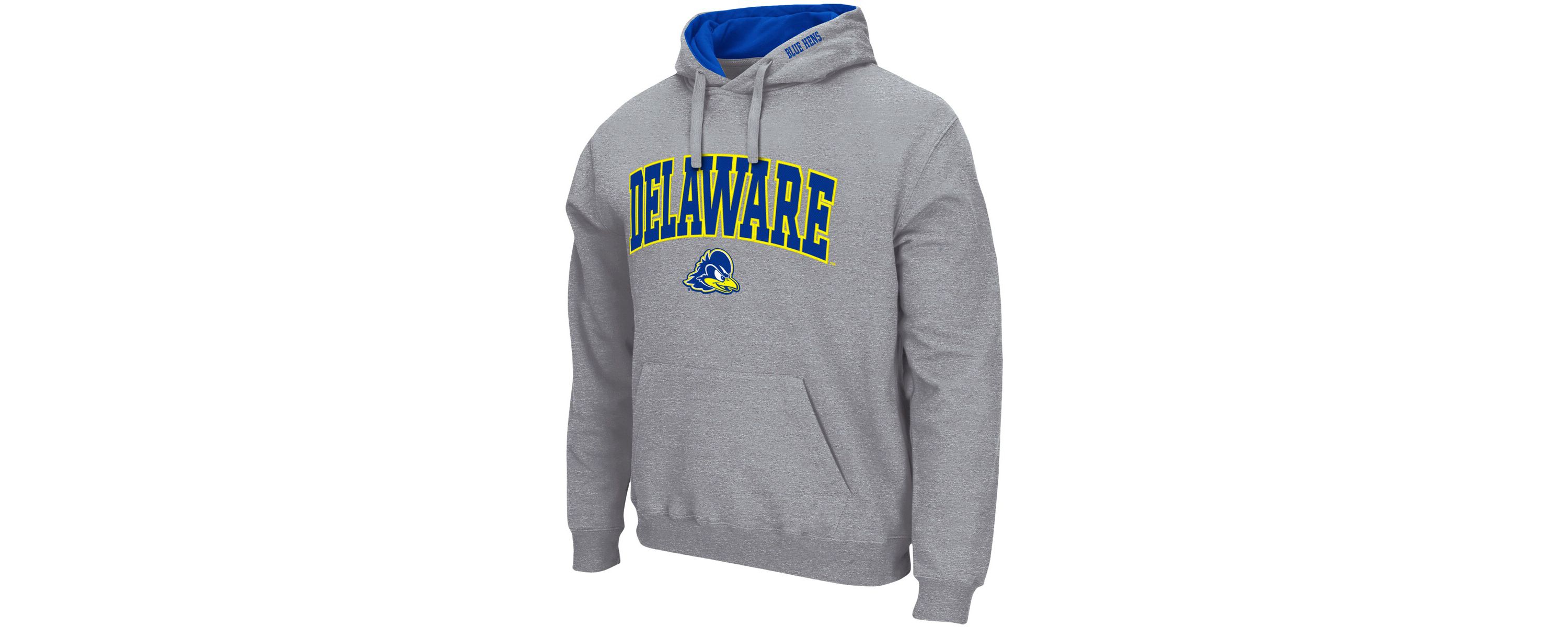 Delaware Fightin Blue Hens NCAA ed Delaware Fightin Hens Arch & Logo 3.0 Pullover Hoodie