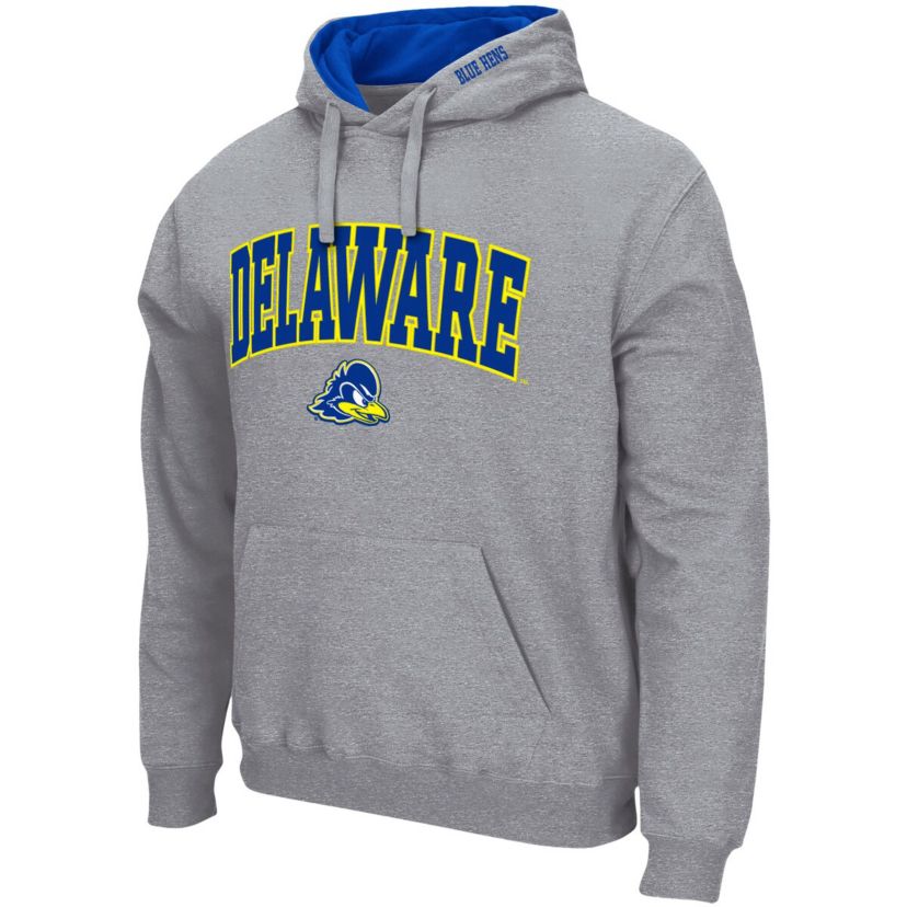 Delaware Fightin Blue Hens NCAA ed Delaware Fightin Hens Arch & Logo 3.0 Pullover Hoodie