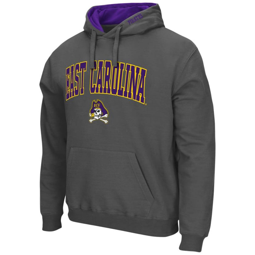 East Carolina Pirates NCAA ECU Pirates Arch and Logo Pullover Hoodie
