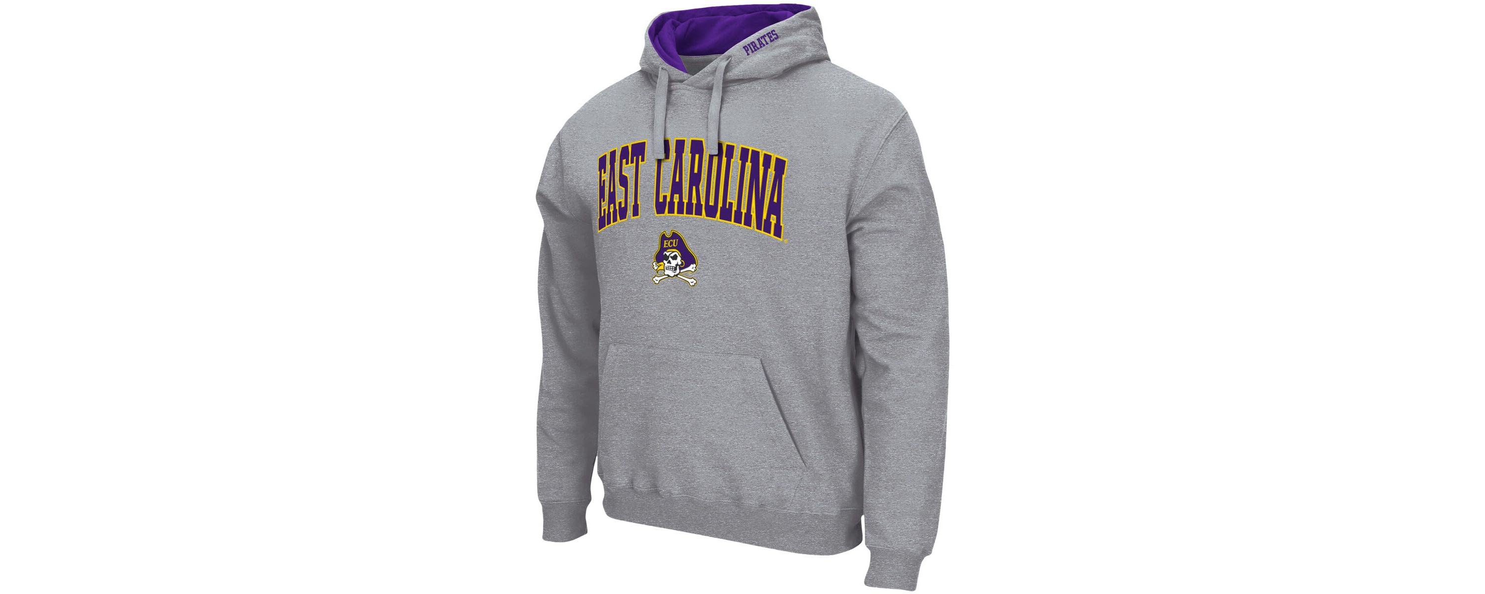 East Carolina Pirates NCAA ed ECU Pirates Arch and Logo Pullover Hoodie