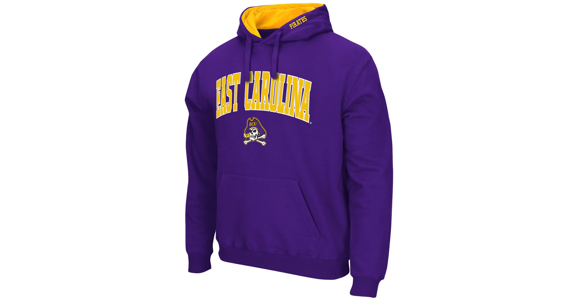 East Carolina Pirates NCAA ECU Pirates Arch and Logo Pullover Hoodie
