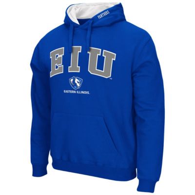 NCAA Eastern Illinois Panthers Arch and Logo Pullover Hoodie