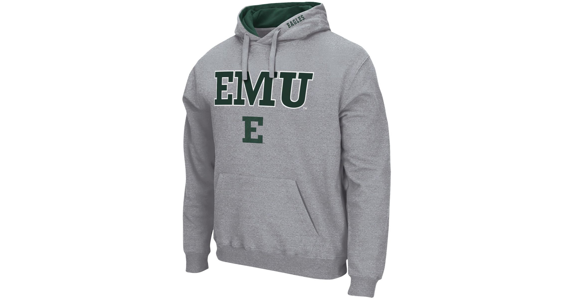 NCAA ed Eastern Michigan Eagles Arch & Logo 3.0 Pullover Hoodie