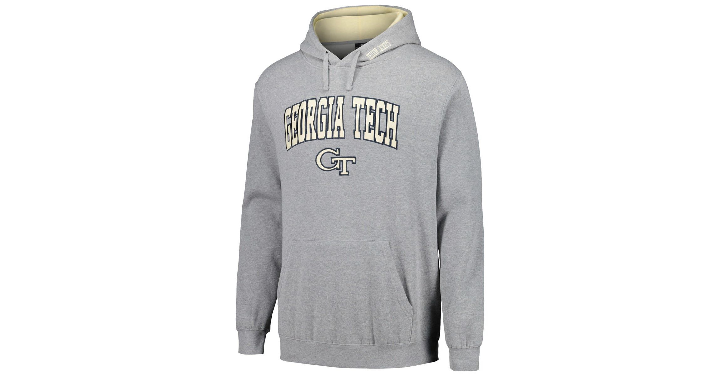Georgia Tech Yellow Jackets NCAA ed Georgia Tech Jackets Arch & Logo 3.0 Pullover Hoodie