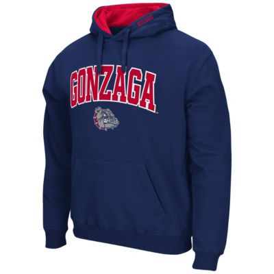 Gonzaga University Bulldogs NCAA Gonzaga Bulldogs Arch and Logo Pullover Hoodie