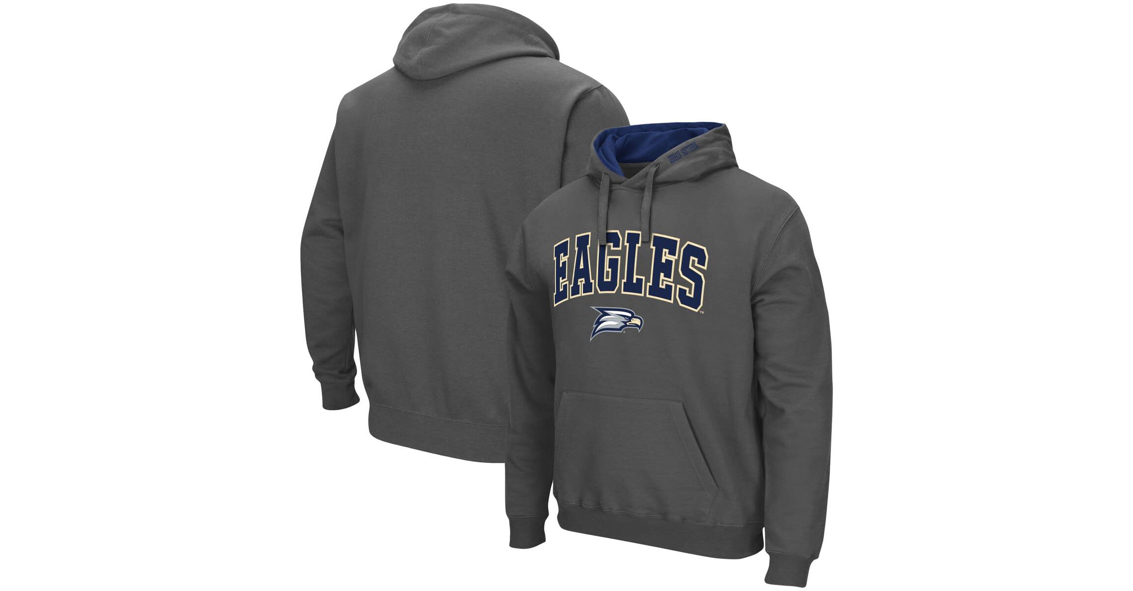 NCAA Georgia Southern Eagles Arch and Logo Pullover Hoodie
