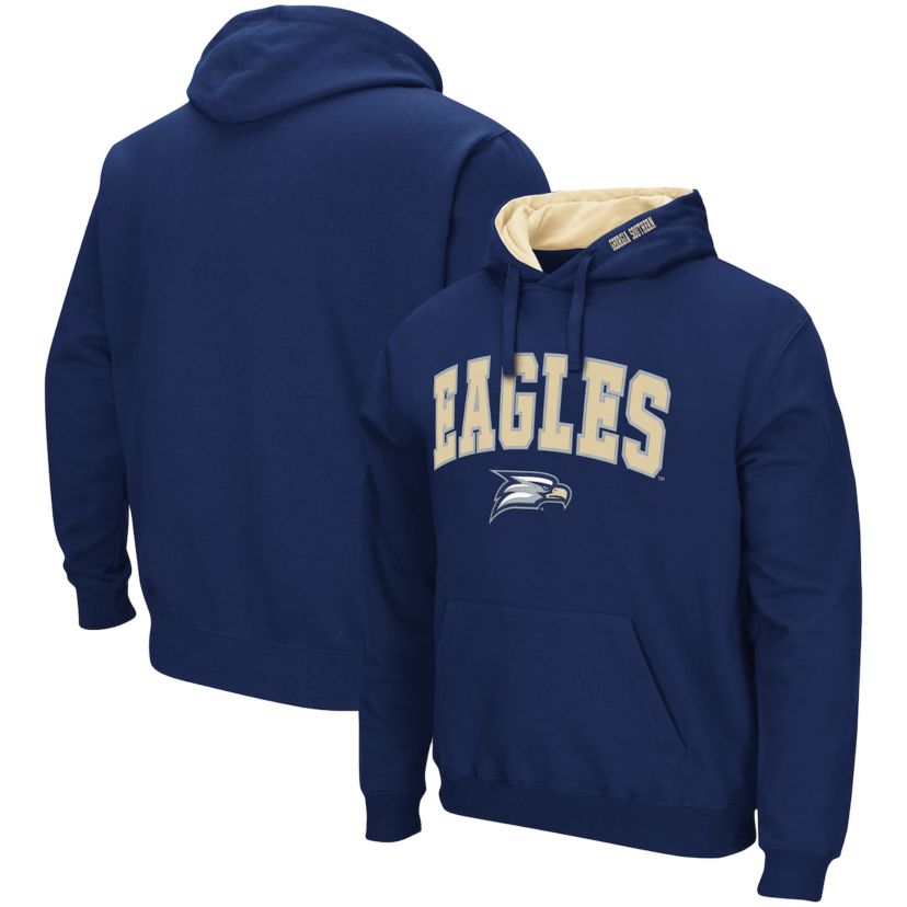 NCAA Georgia Southern Eagles Arch and Logo Pullover Hoodie