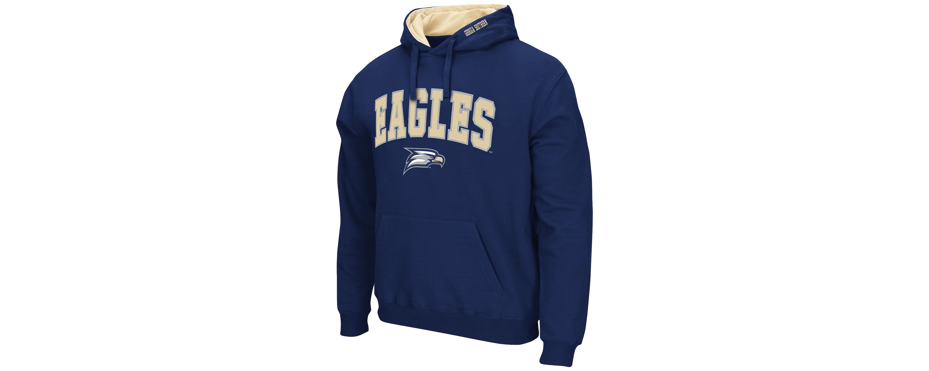 NCAA Georgia Southern Eagles Arch and Logo Pullover Hoodie