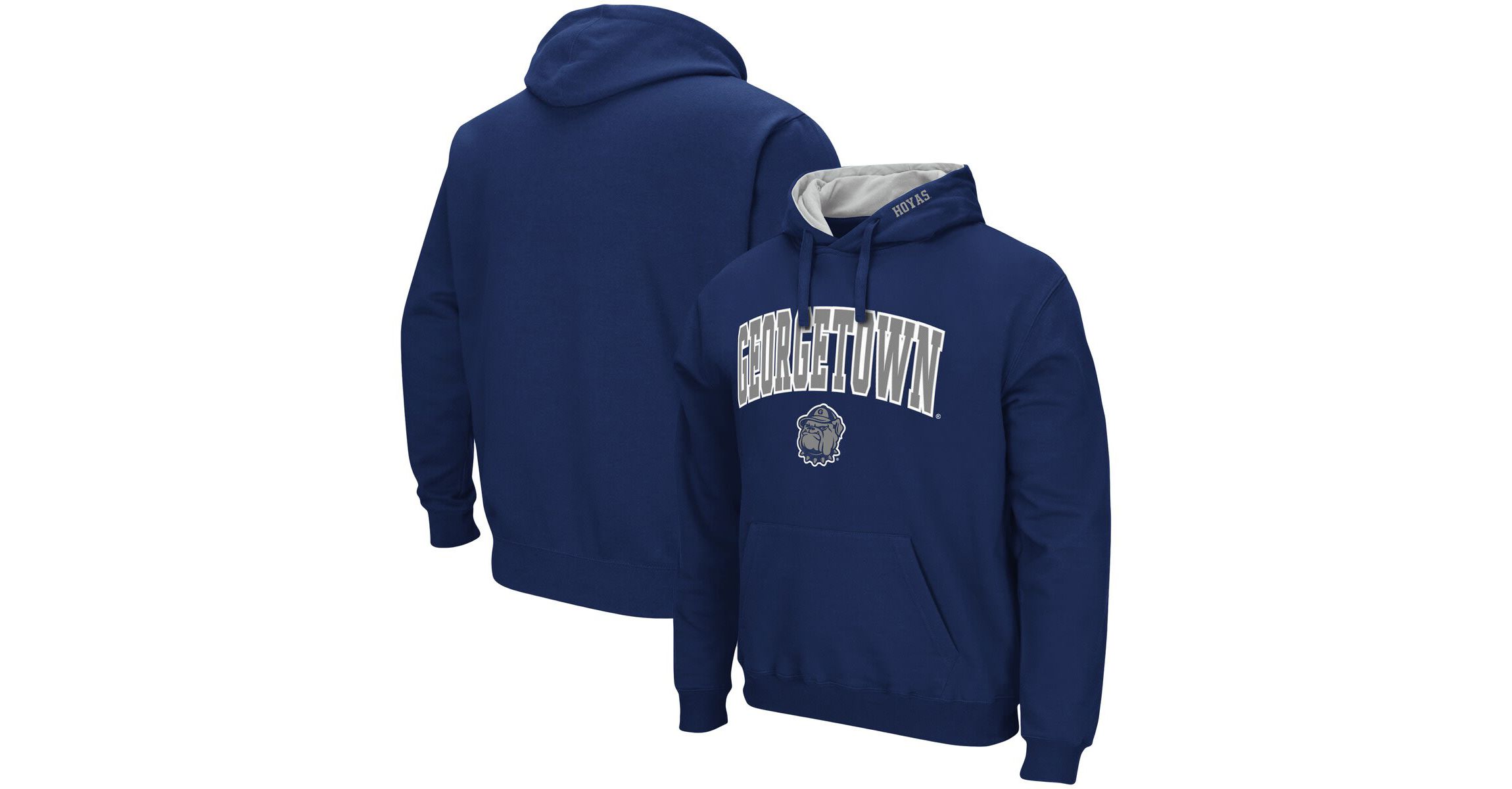 NCAA Georgetown Hoyas Arch and Logo Pullover Hoodie