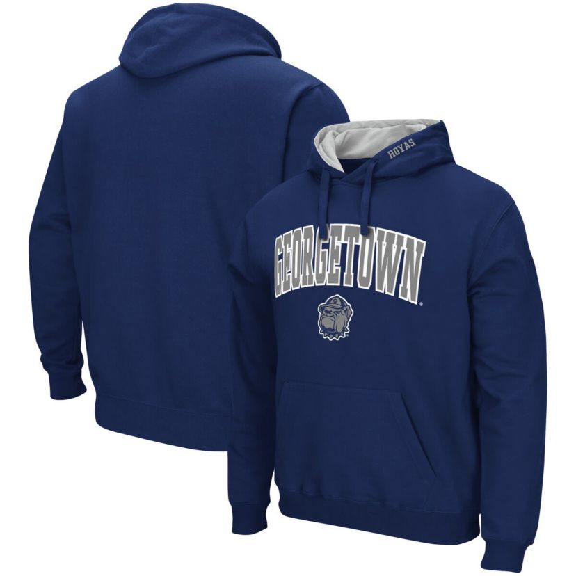 NCAA Georgetown Hoyas Arch and Logo Pullover Hoodie