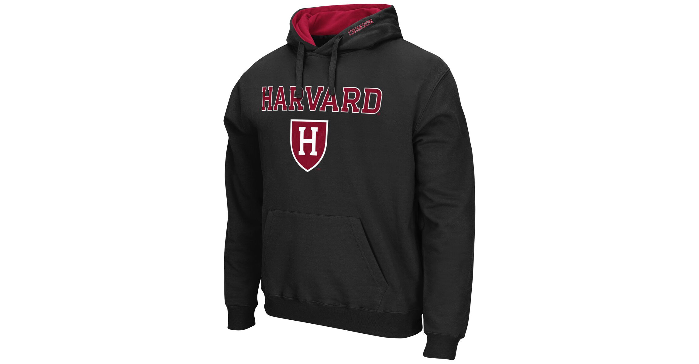 Harvard Crimson NCAA Harvard Arch and Logo Pullover Hoodie