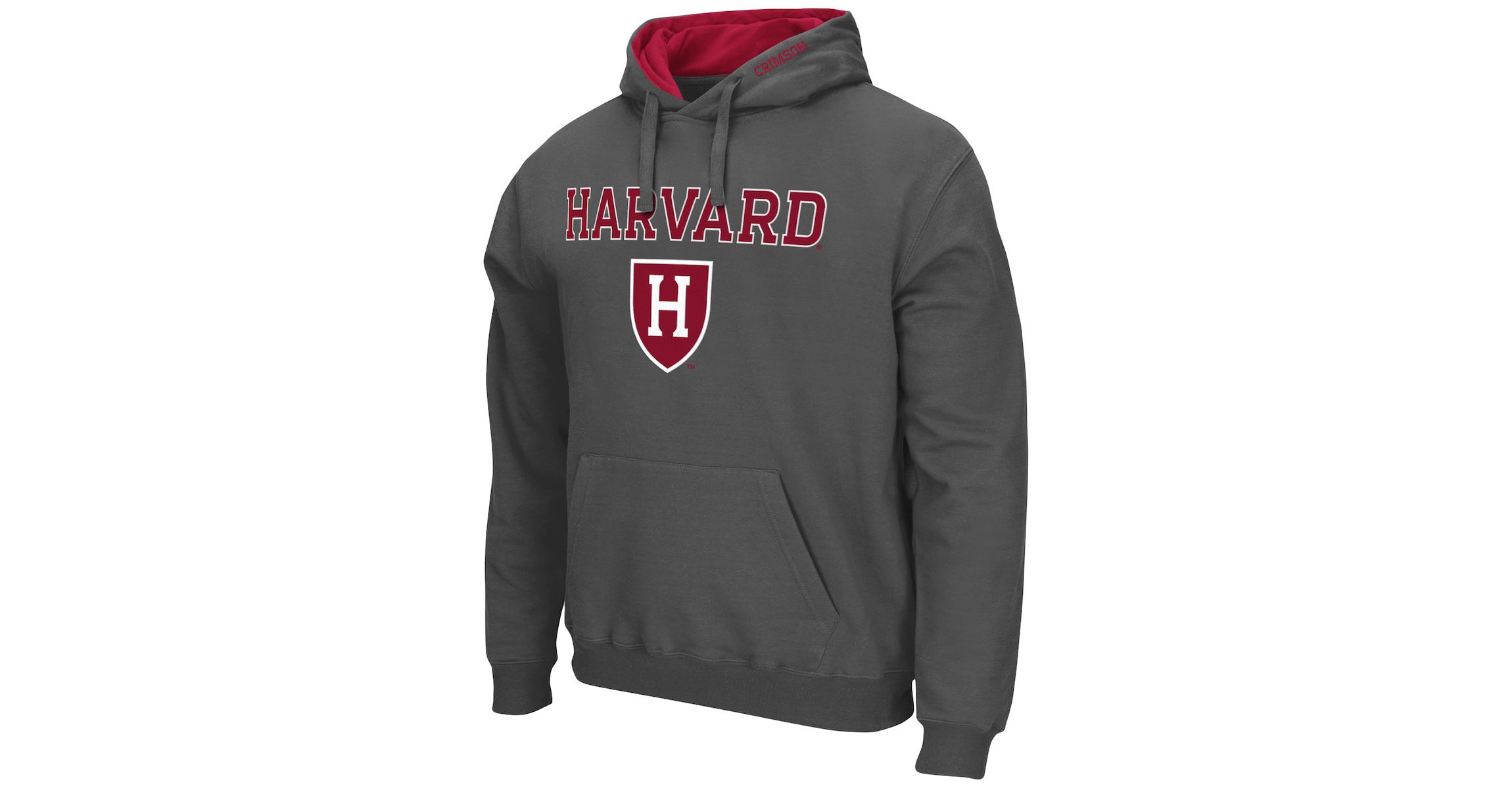 Harvard Crimson NCAA Harvard Arch and Logo Pullover Hoodie