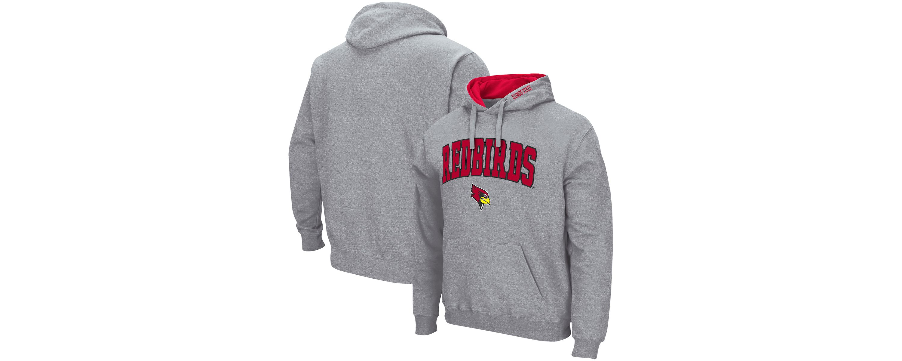 NCAA ed Illinois State Redbirds Arch & Logo 3.0 Pullover Hoodie