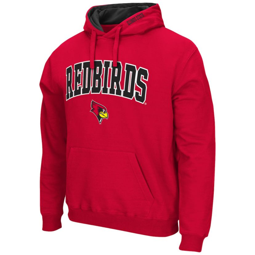 NCAA Illinois State Redbirds Arch and Logo Pullover Hoodie
