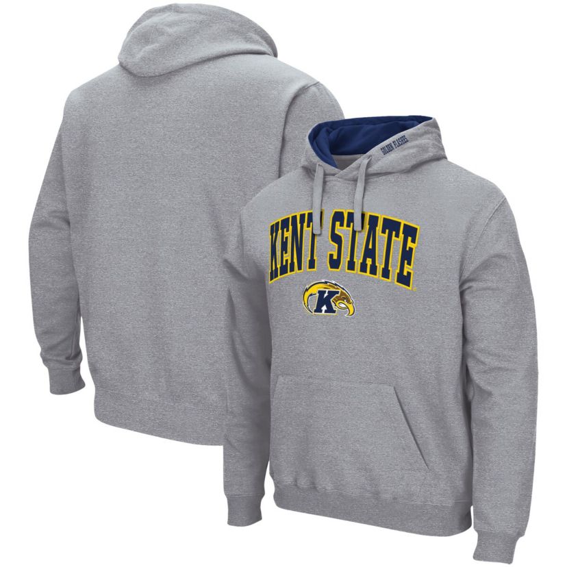 NCAA ed Kent State Golden Flashes Arch and Logo Pullover Hoodie