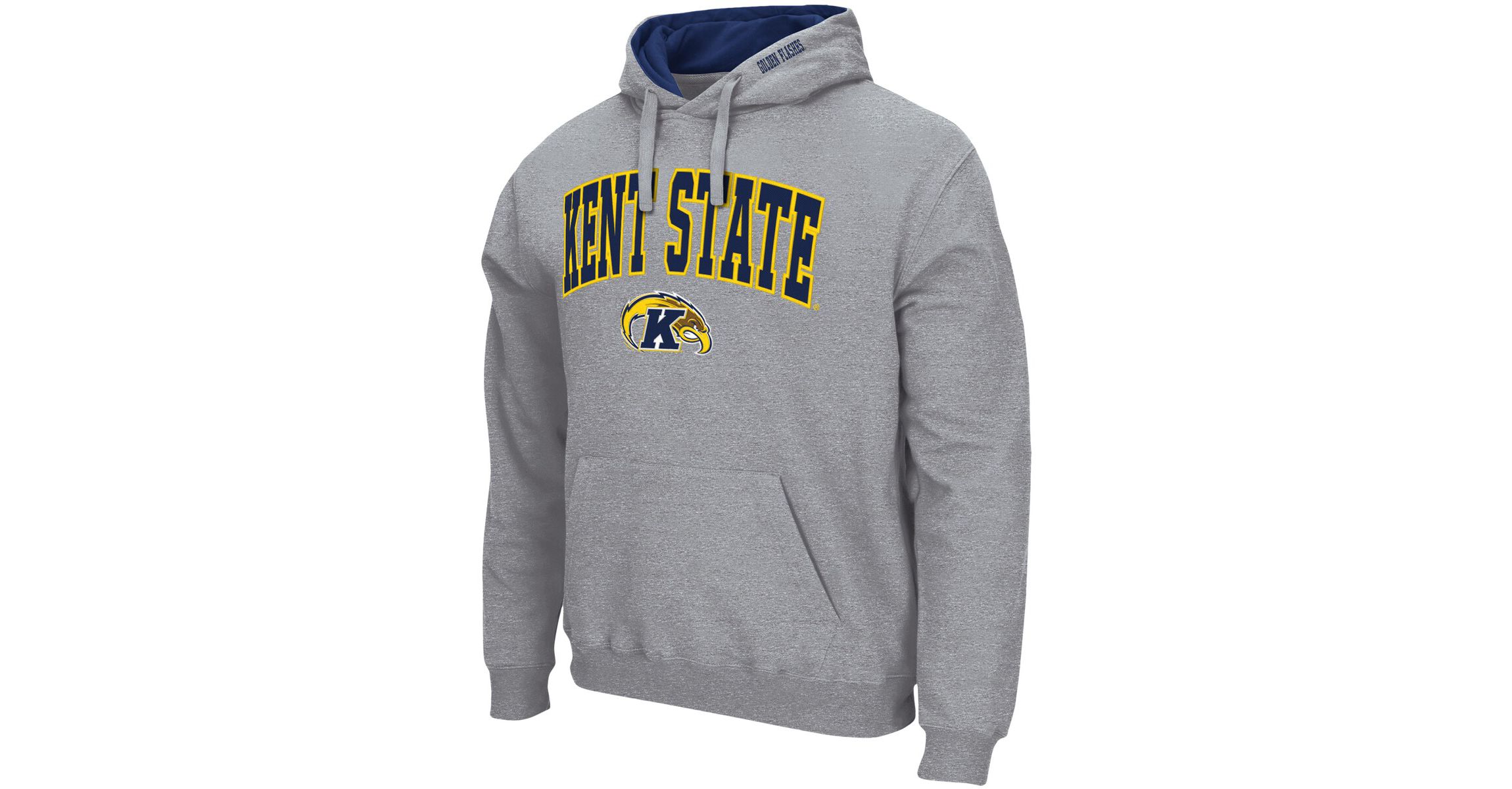 NCAA ed Kent State Golden Flashes Arch and Logo Pullover Hoodie
