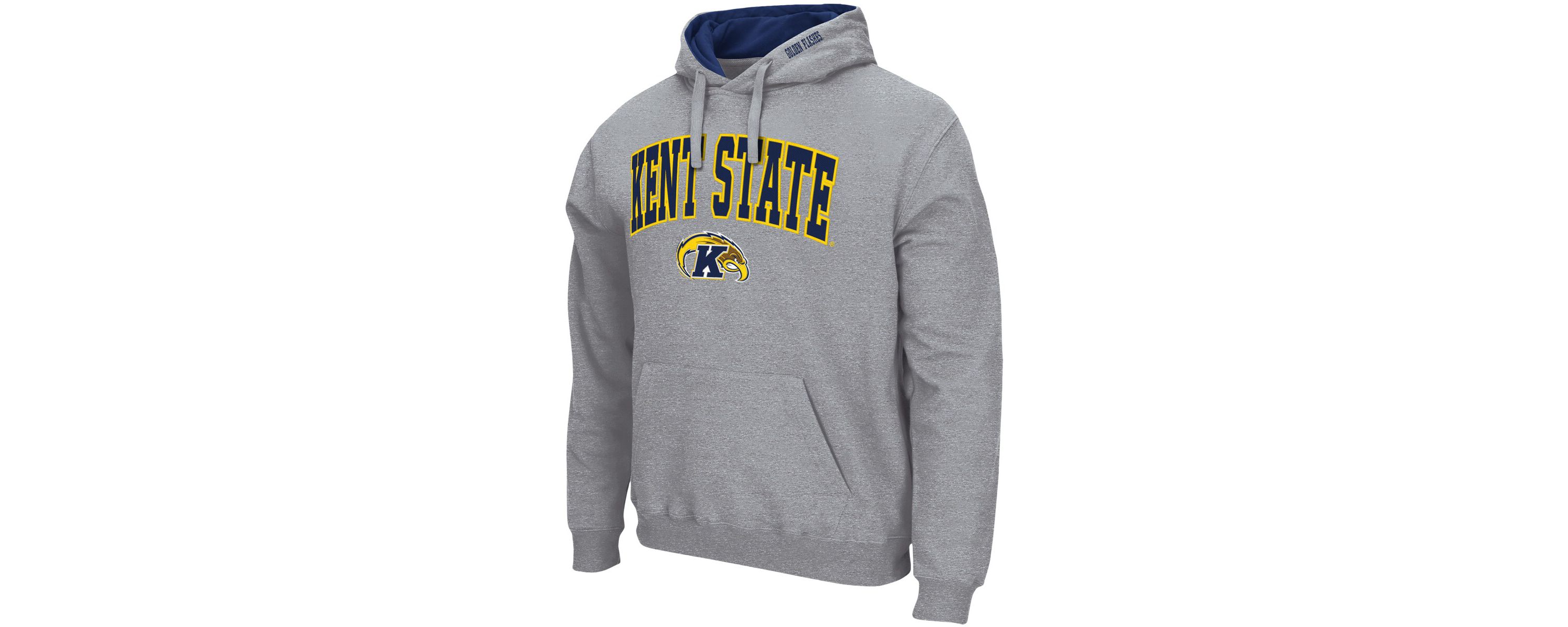 NCAA ed Kent State Golden Flashes Arch and Logo Pullover Hoodie