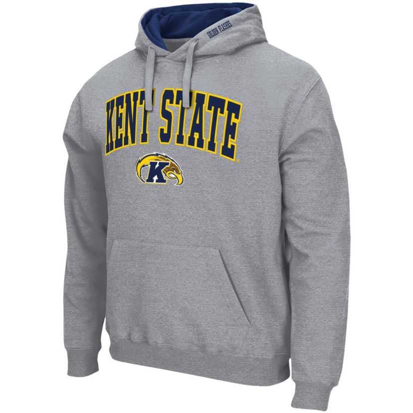 NCAA ed Kent State Golden Flashes Arch and Logo Pullover Hoodie