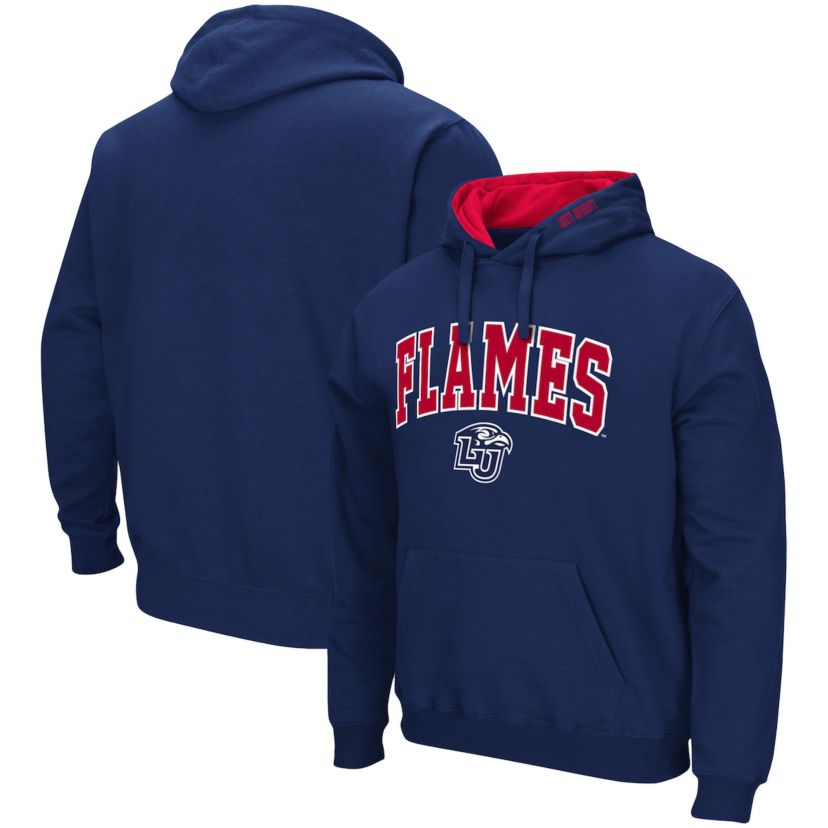 NCAA Liberty Flames Arch and Logo Pullover Hoodie