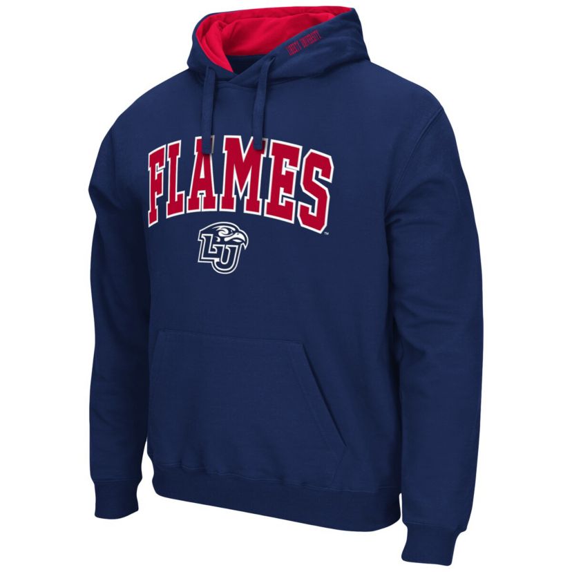 NCAA Liberty Flames Arch and Logo Pullover Hoodie