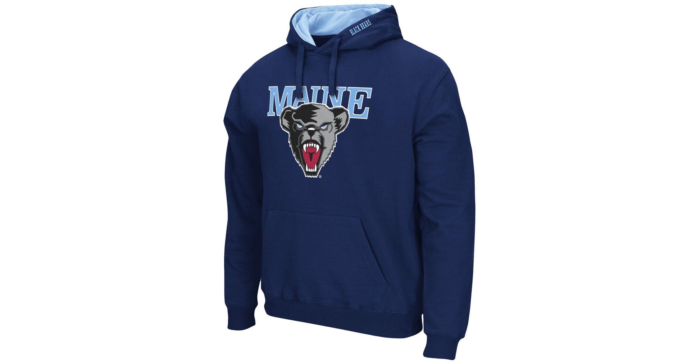 Maine Black Bears NCAA Maine Bears Arch and Logo Pullover Hoodie