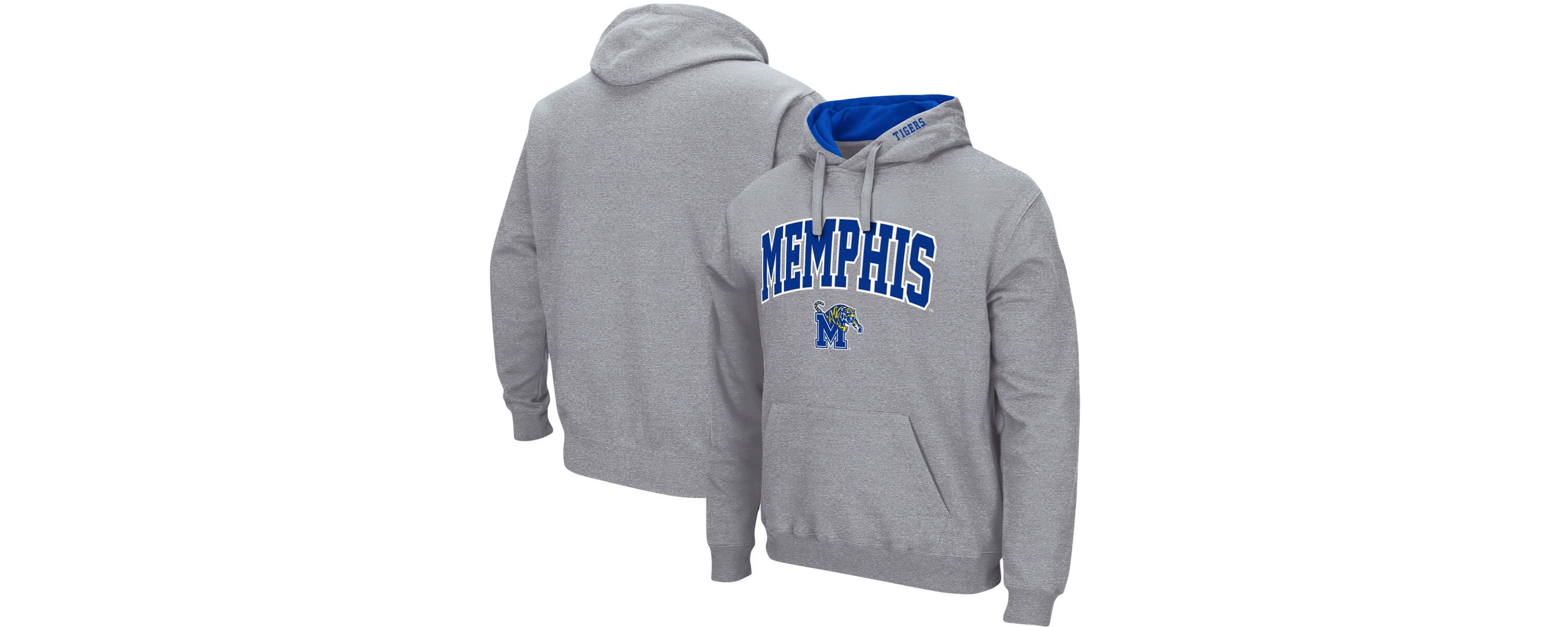 NCAA ed Memphis Tigers Arch and Logo Pullover Hoodie