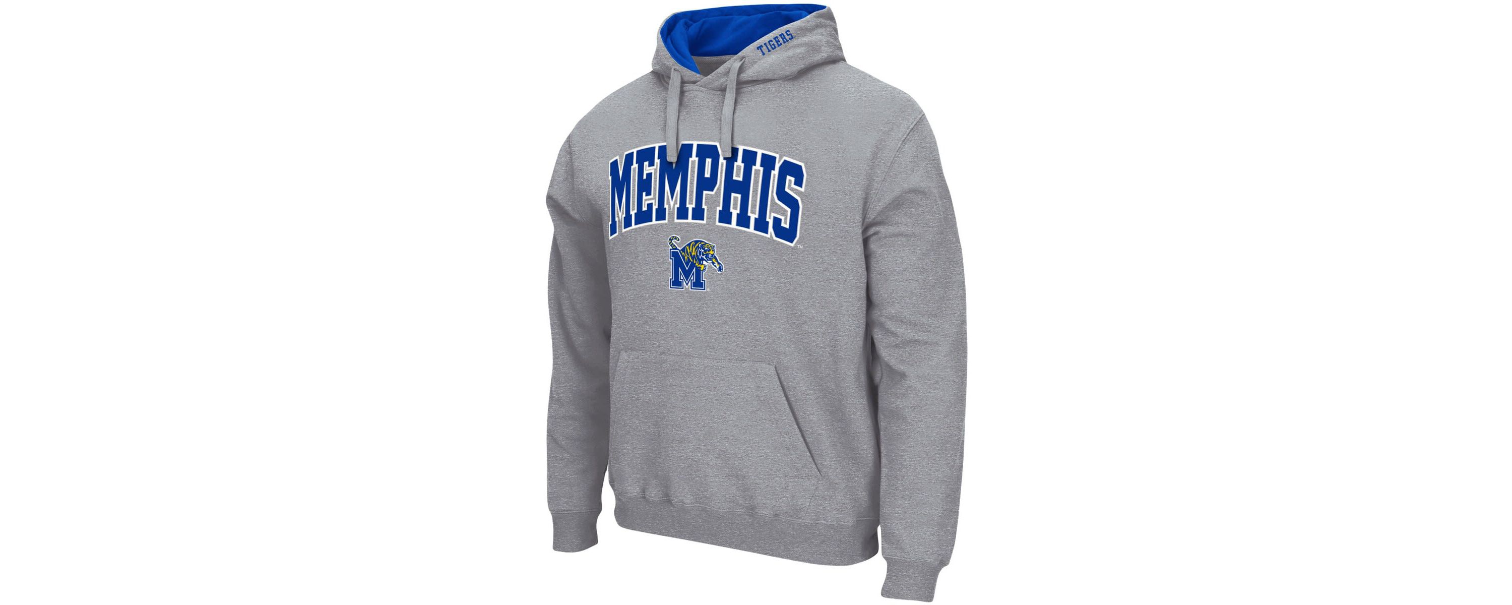 NCAA ed Memphis Tigers Arch and Logo Pullover Hoodie